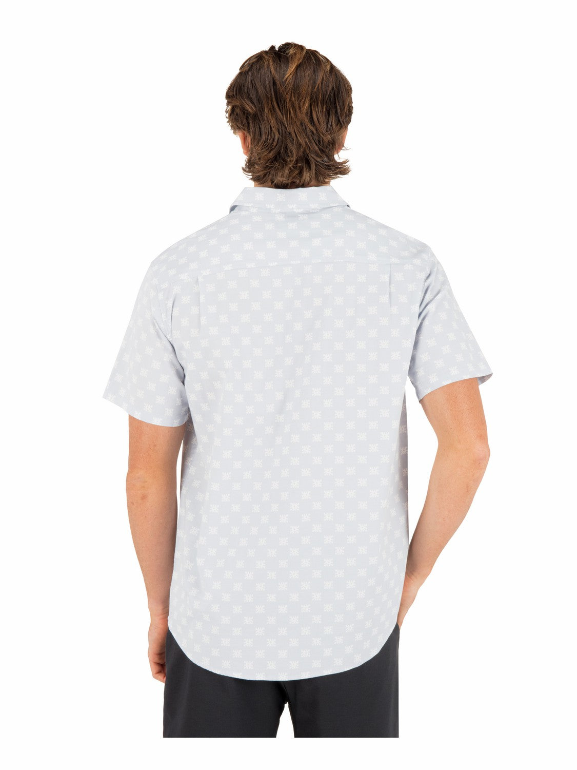Lido Stretch Short Sleeve Light Asteroid - Hurley
