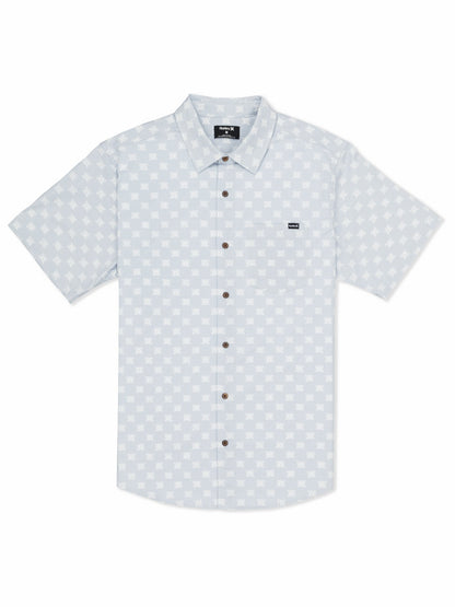 Lido Stretch Short Sleeve Light Asteroid - Hurley