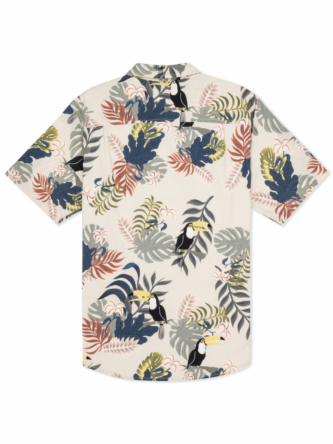 Lido Stretch Short Sleeve Bone - Hurley