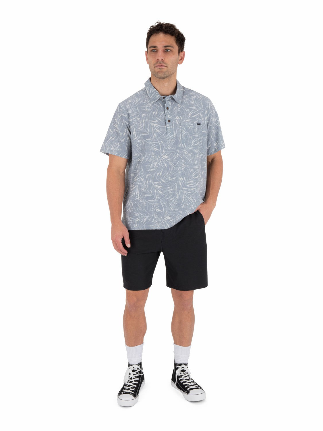 Newport Pullover Short Sleeve Particle - Hurley
