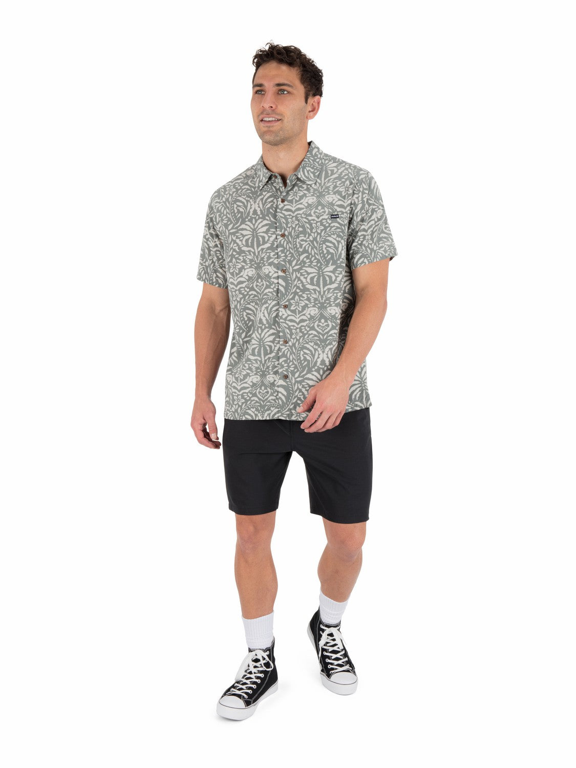 Aero Short Sleeve Great White - Hurley