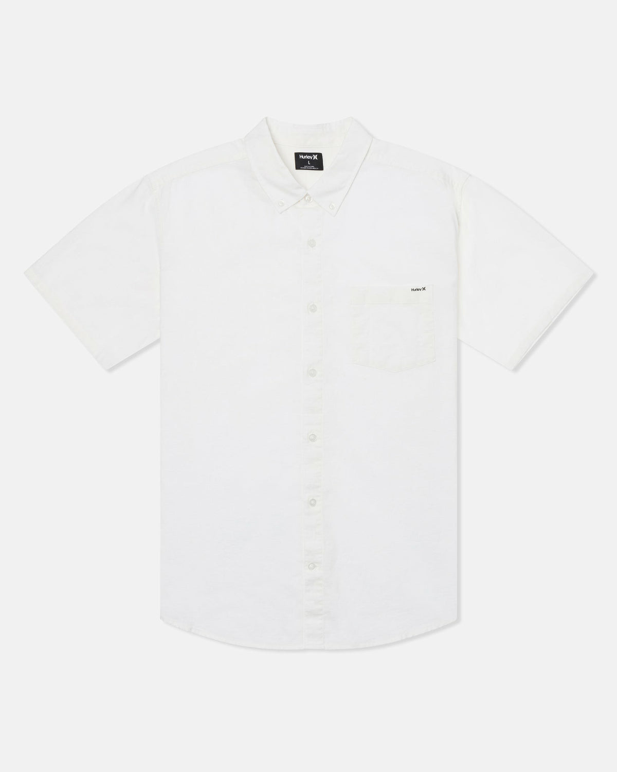 Icon Stretch Short Sleeve White - Hurley