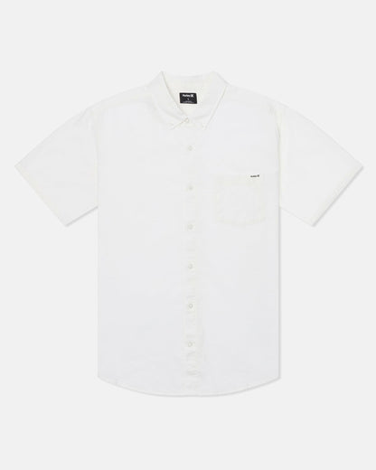 Icon Stretch Short Sleeve White - Hurley