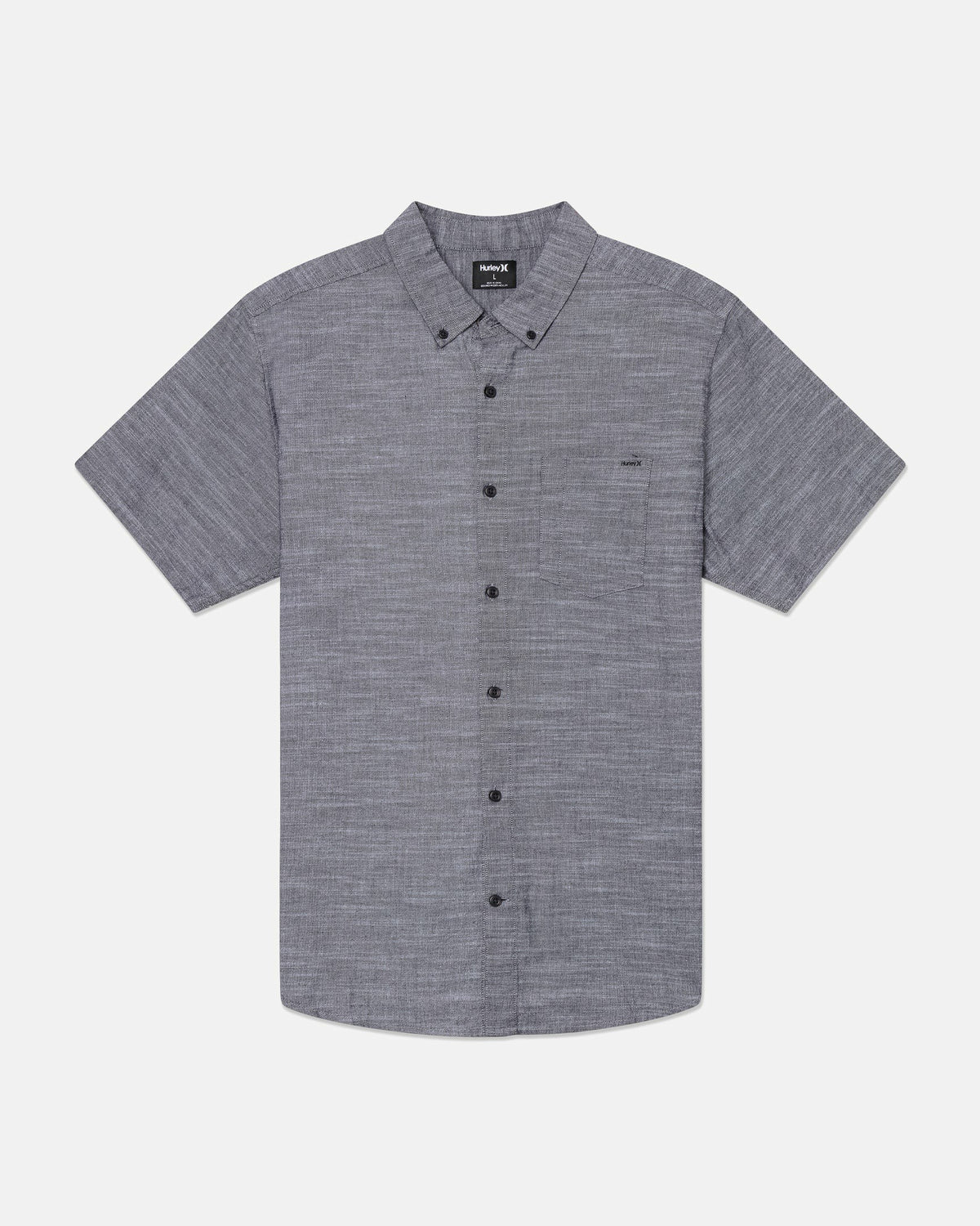 Icon Stretch Short Sleeve Black - Hurley