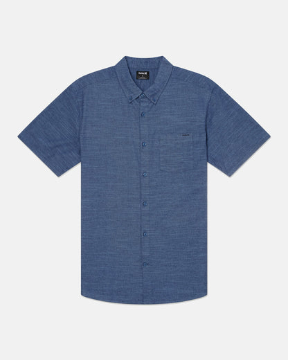 Icon Stretch Short Sleeve Obsidian - Hurley