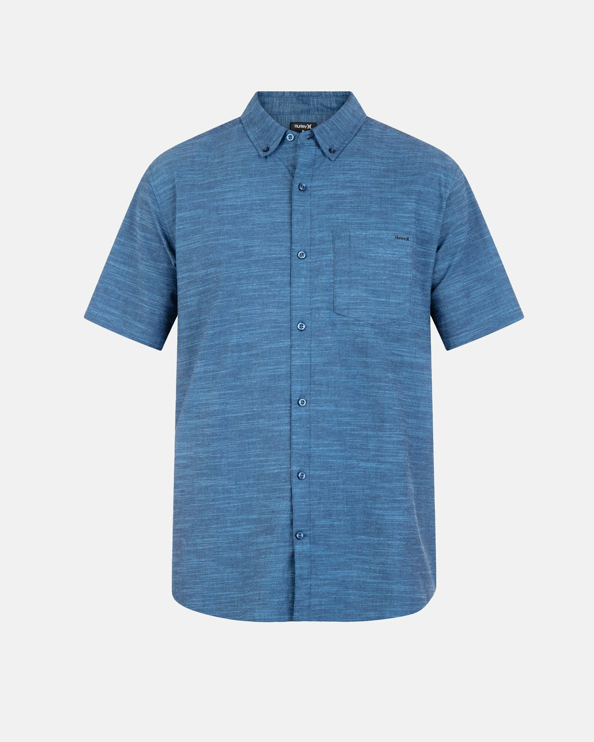 One And Only Stretch Short Sleeve Shirt Obsidian - Hurley