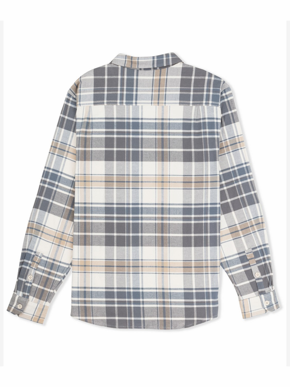 Portland Stretch Flannel Long Sleeve Bone - Hurley
