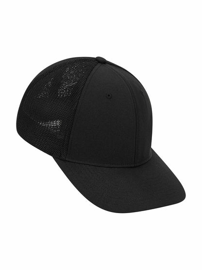 Icon Mini Mesh Stretch Fit Trucker Hat Black - Hurley