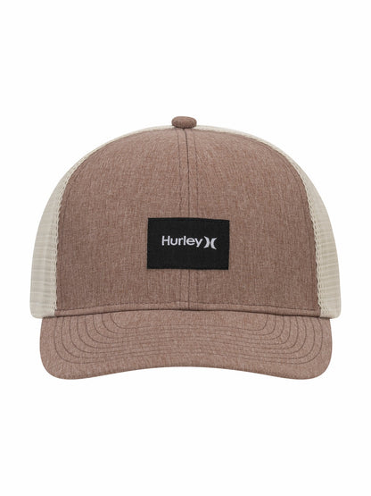 Warner Adjustable Trucker Hat Medium Brown - Hurley