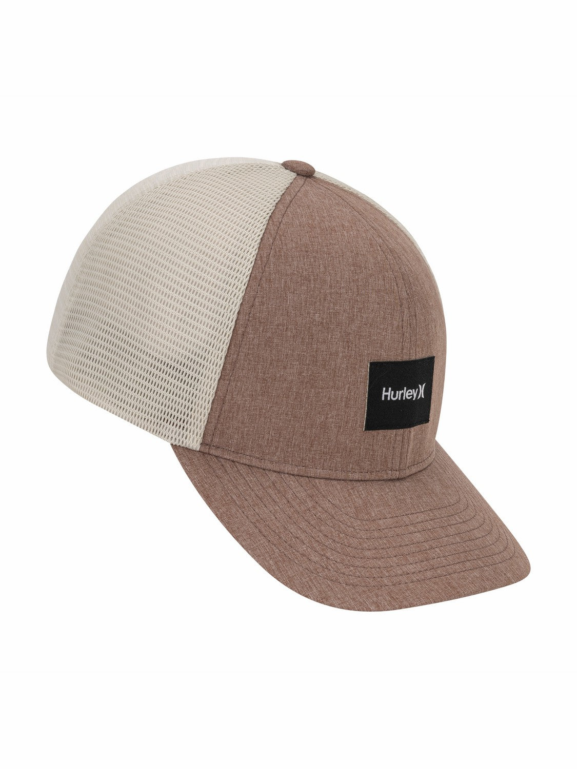 Warner Adjustable Trucker Hat Medium Brown - Hurley