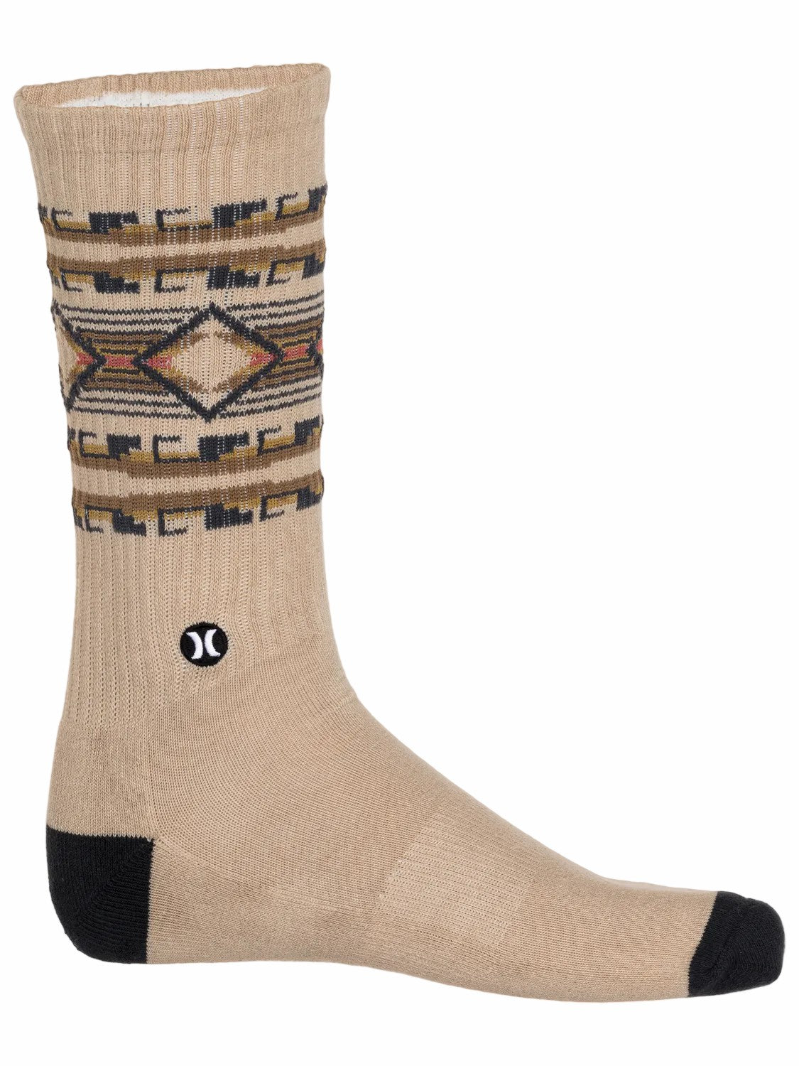 H2O Dri Jacquard Crew Sock Iron Ore - Hurley