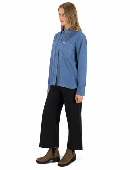 Wavy Days Overshirt Dutch Blue - Hurley