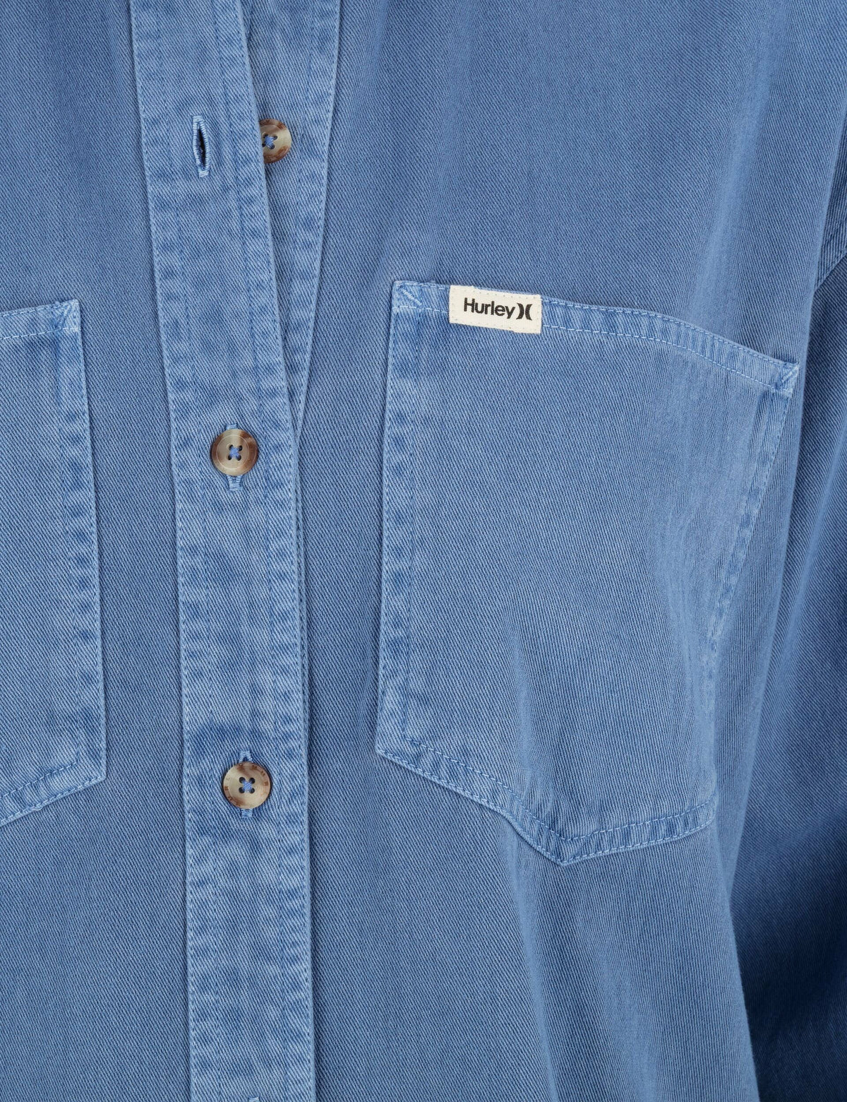 Wavy Days Overshirt Dutch Blue - Hurley