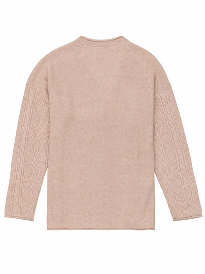 New Roads Cardigan HEATHER OATMEAL - Hurley