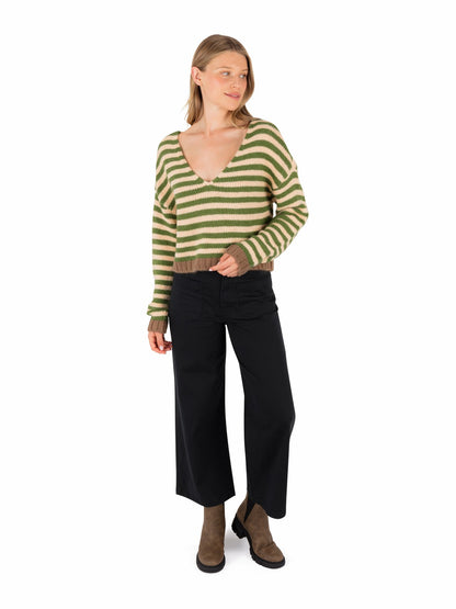 Campfire Sweater KALE - Hurley