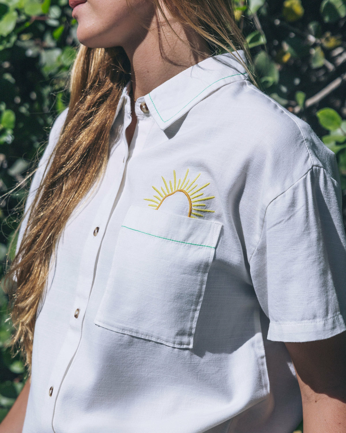 Goldie Boyfriend Short Sleeve Off White - Hurley