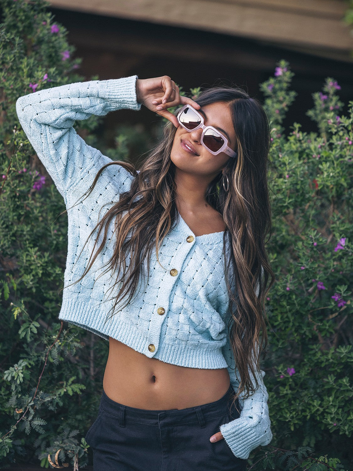 Pioneer Cardigan STARLIGHT BLUE - Hurley