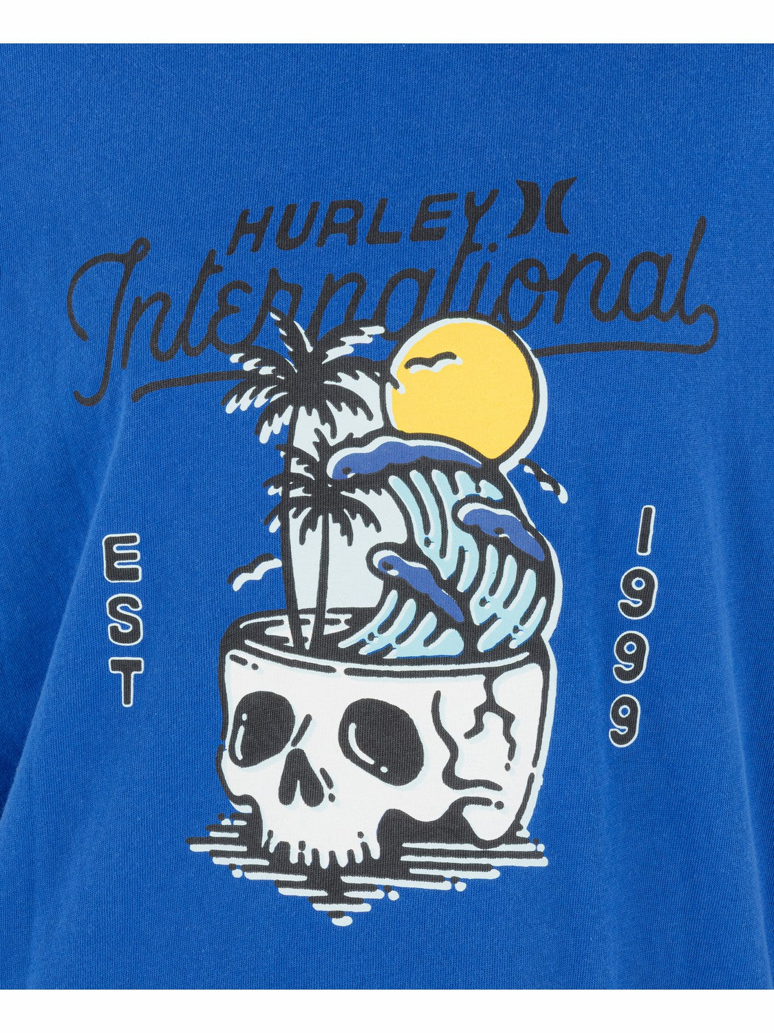 Skulltide Boyfriend Tee Hydro - Hurley