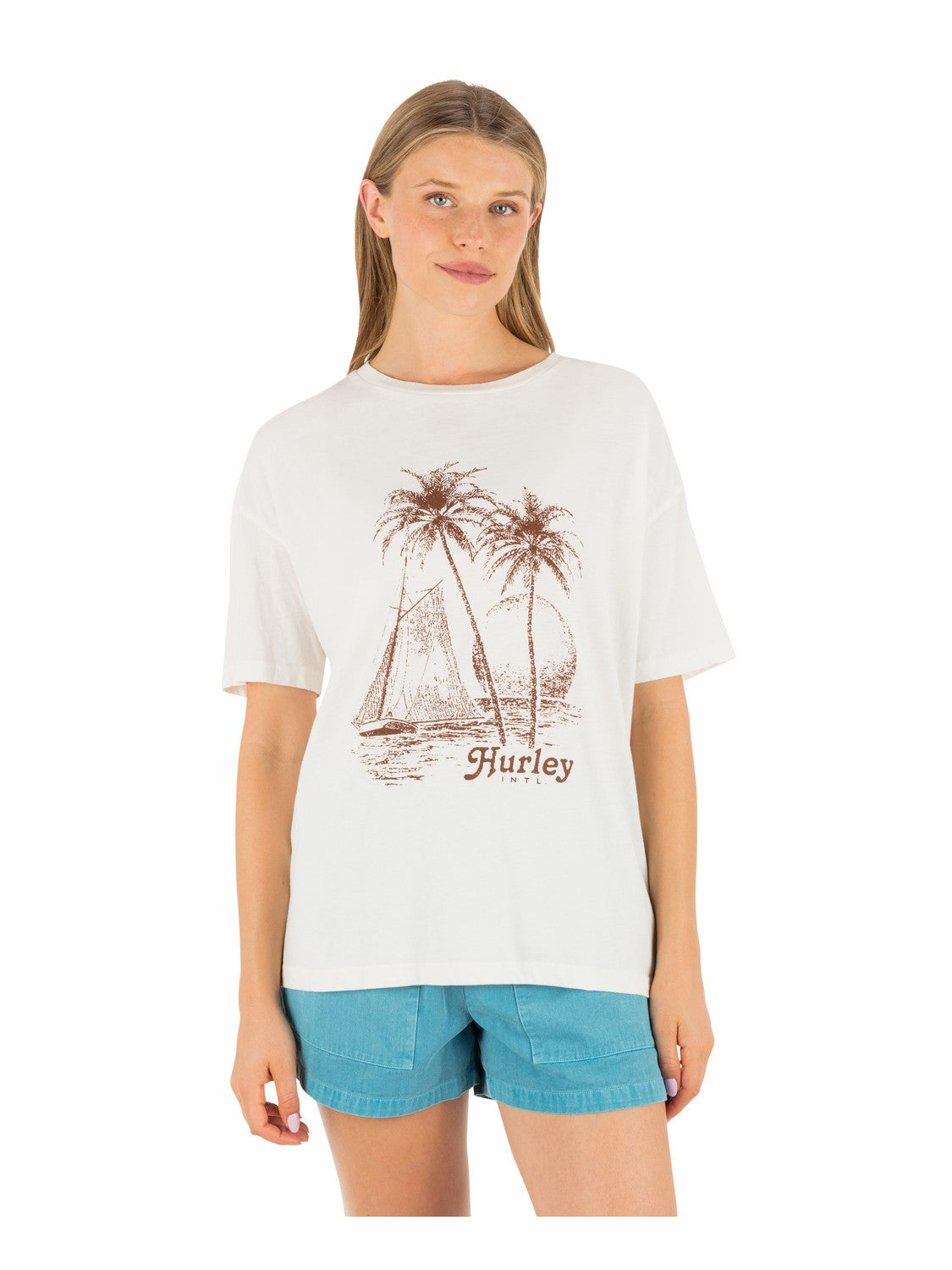 Fair Winds Boyfriend Tee Tofu - Hurley