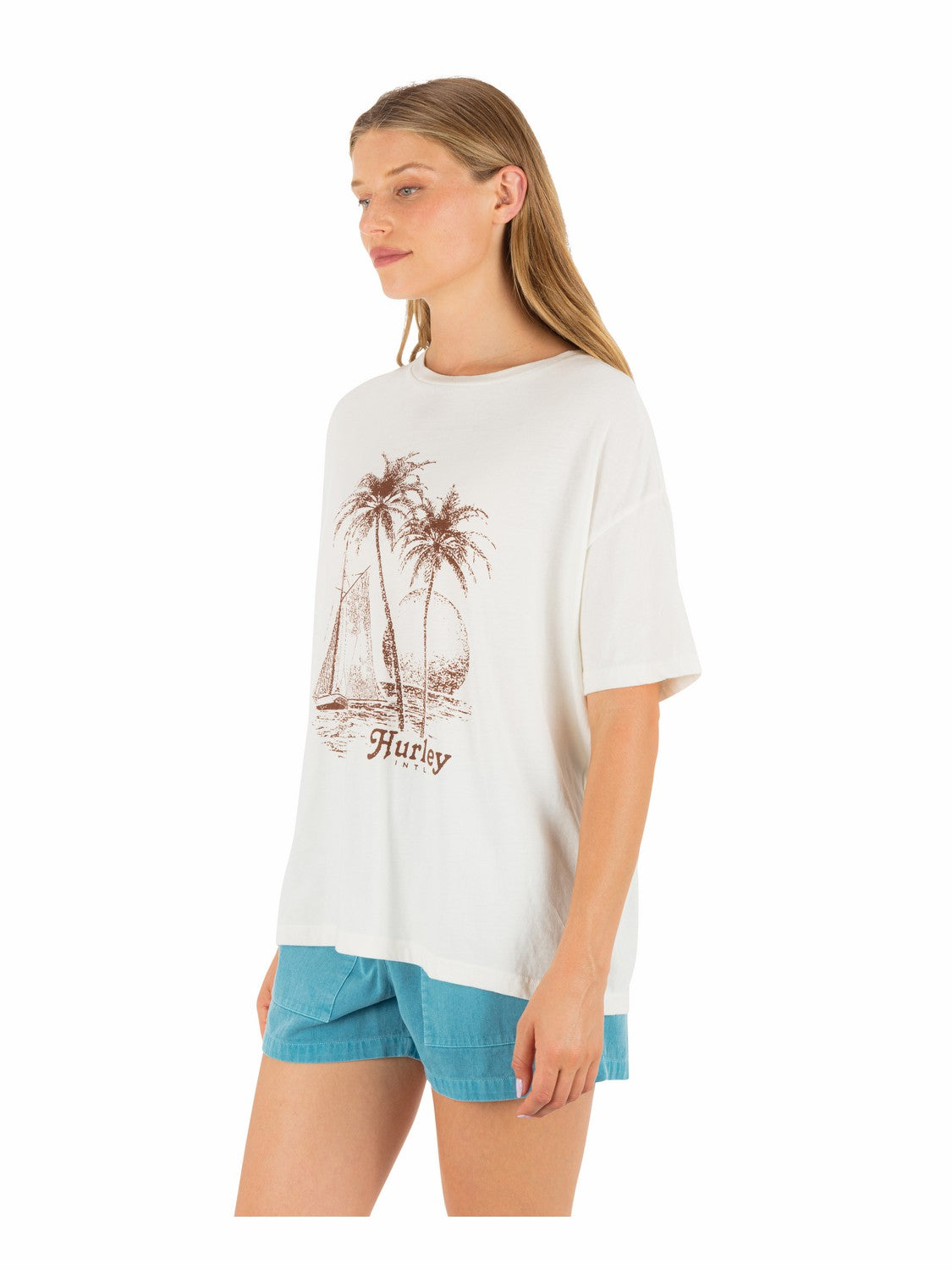 Fair Winds Boyfriend Tee Tofu - Hurley