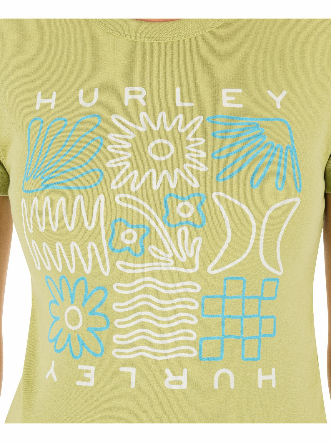 Array Baby Tee Fern - Hurley