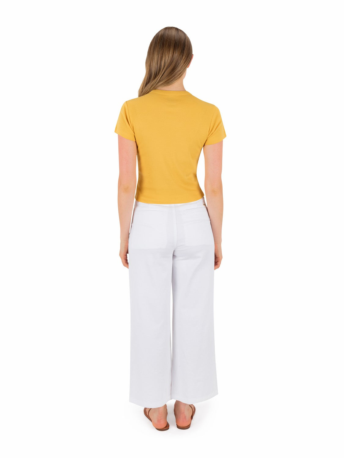 Pineapples And Paradise Baby Tee SAFFRON - Hurley