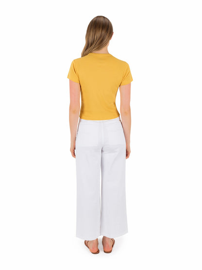 Pineapples And Paradise Baby Tee SAFFRON - Hurley