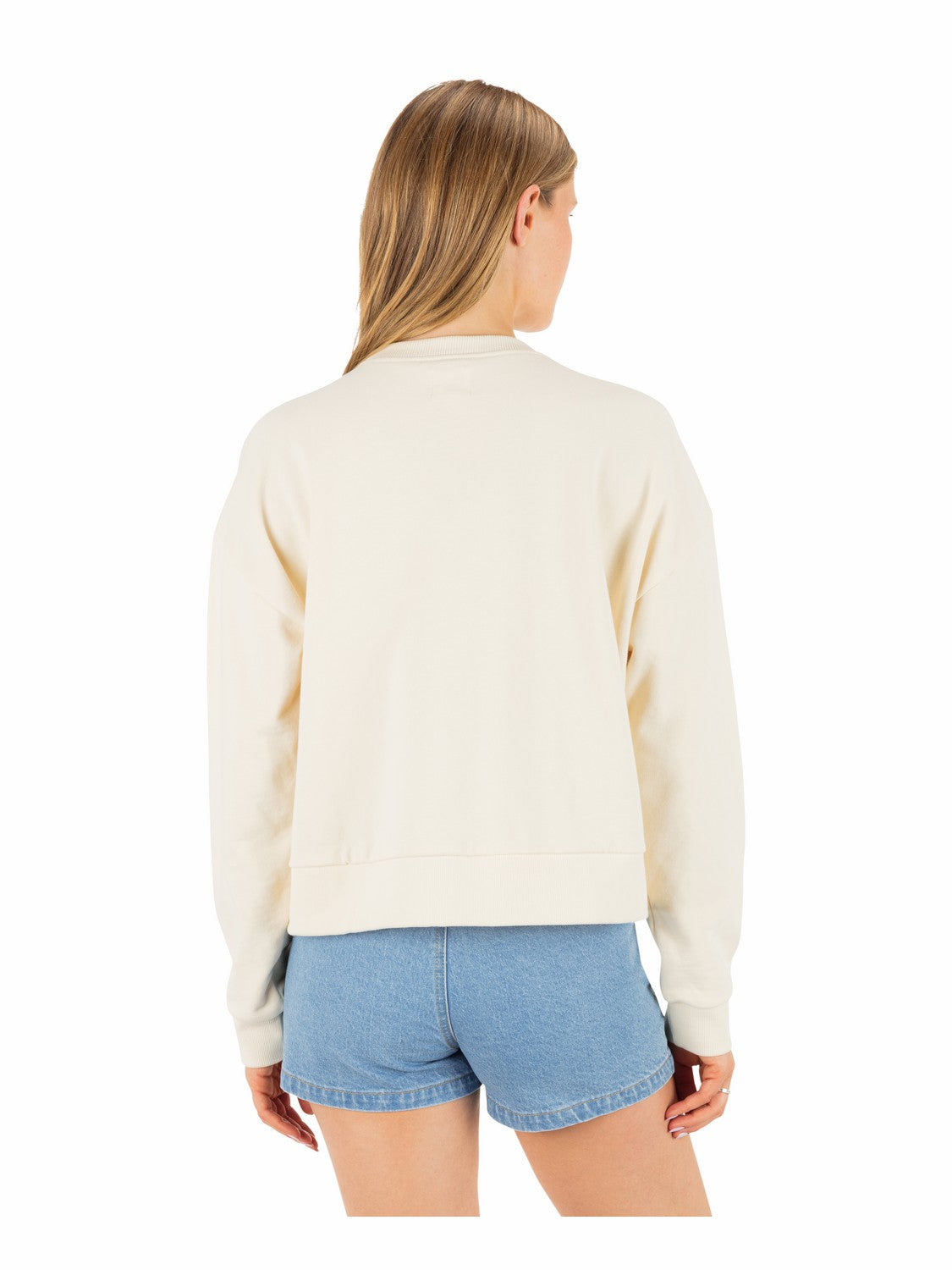 Cycles Of The Earth Boxy Crew Off White - Hurley