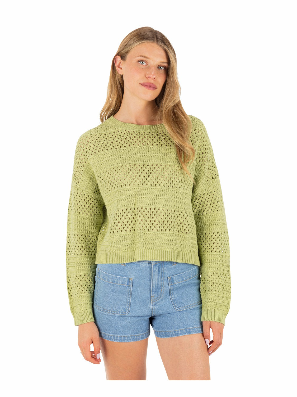 Simple Times Sweater Fern - Hurley