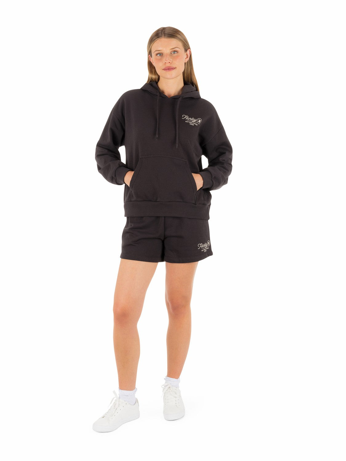 Surfbound Hoodie Off Black - Hurley