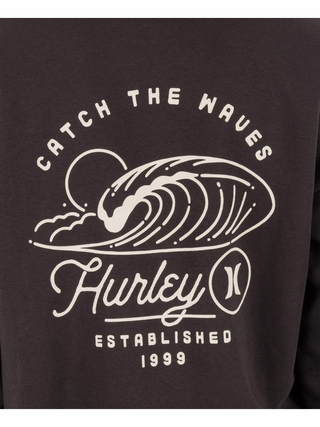 Surfbound Hoodie Off Black - Hurley