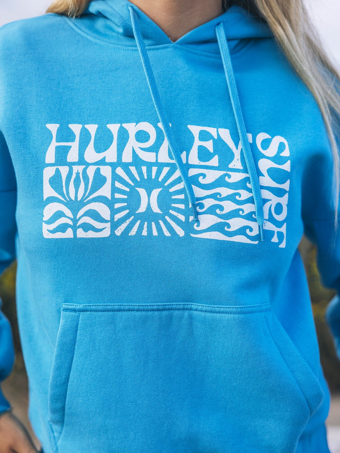 Surf Days Hoodie Blue Moon - Hurley