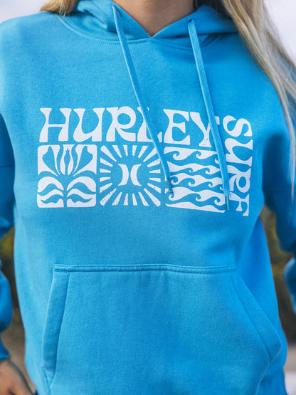 Surf Days Hoodie Blue Moon - Hurley