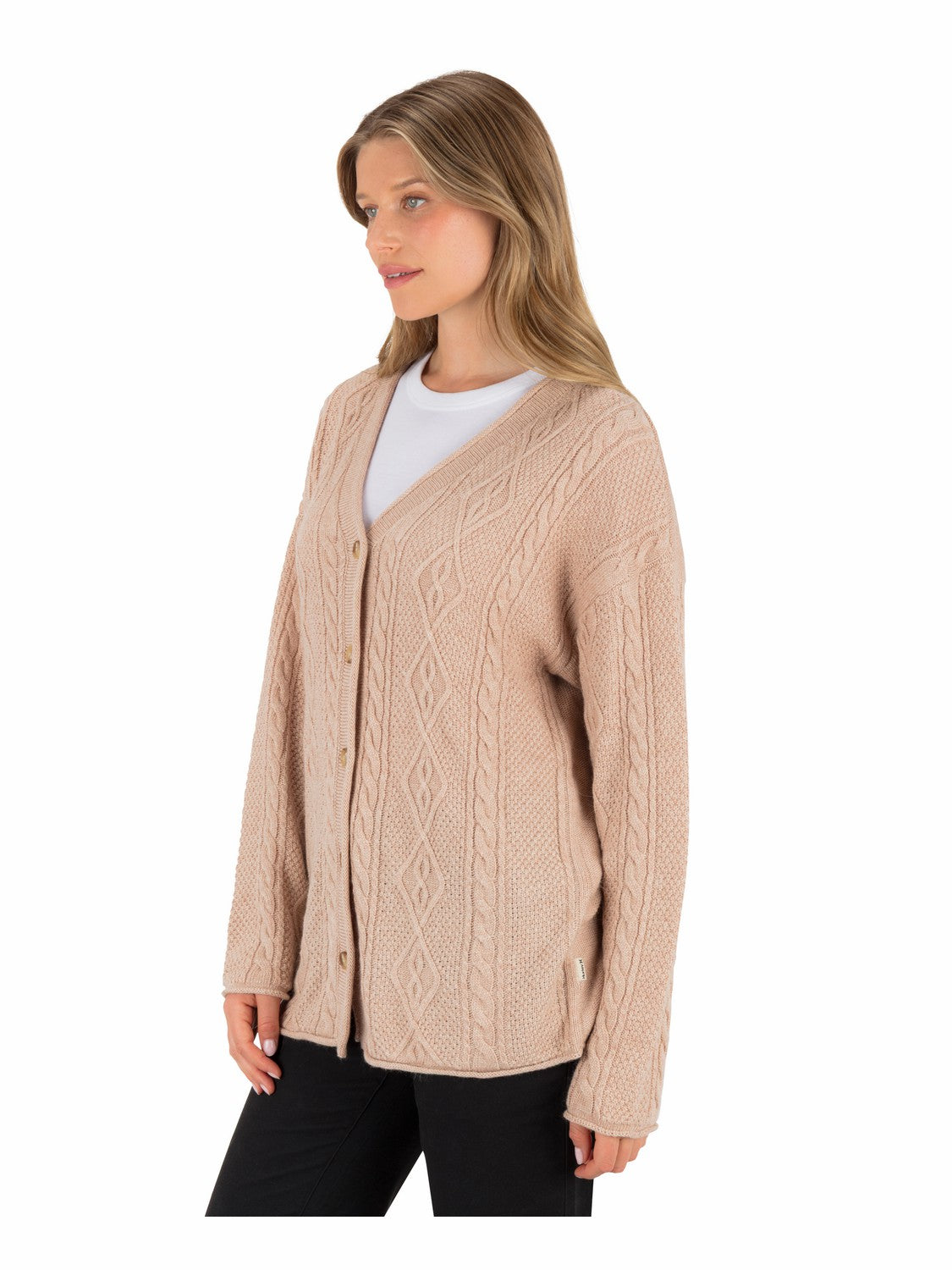 New Roads Cardigan HEATHER OATMEAL - Hurley