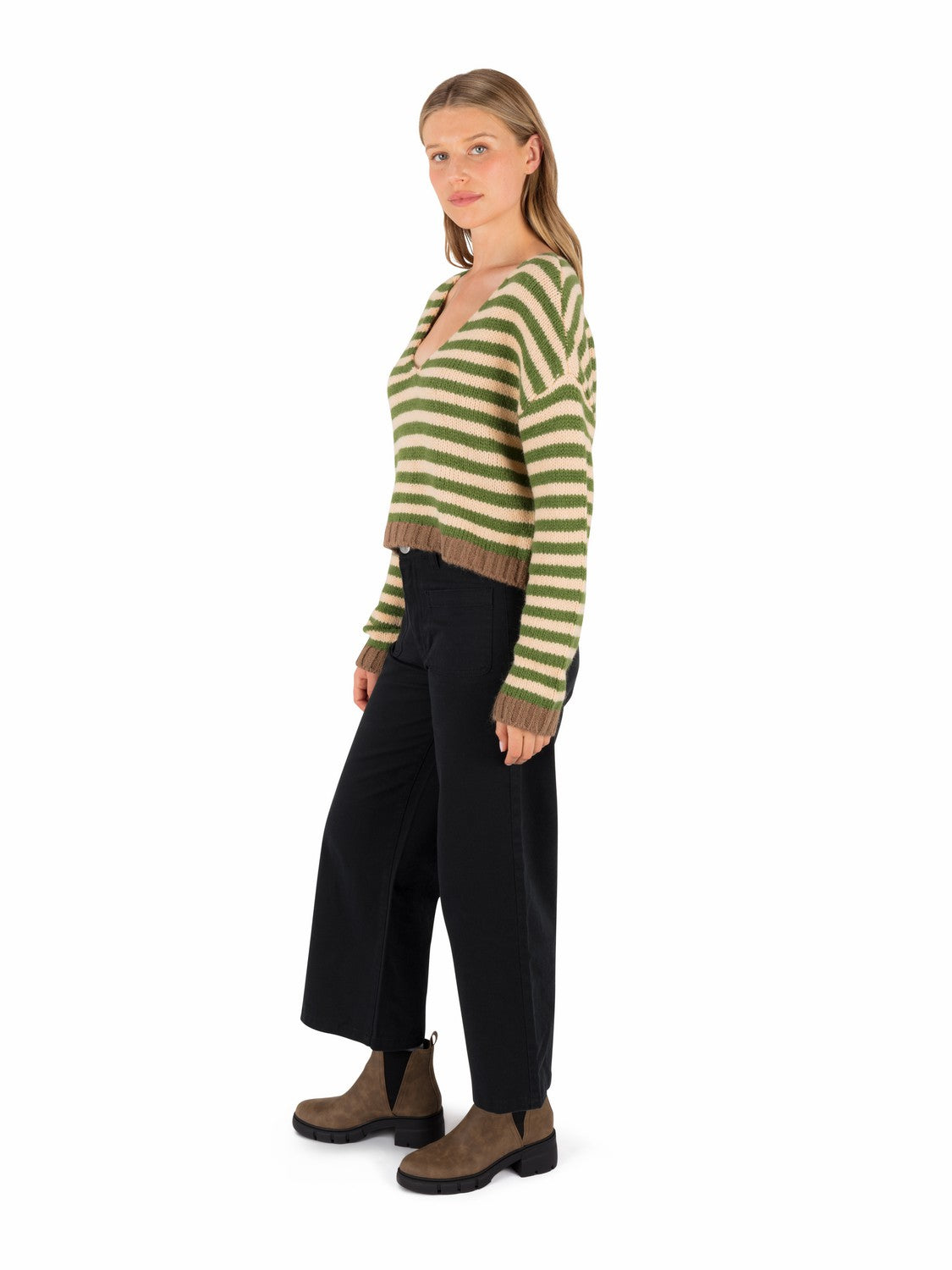 Campfire Sweater KALE - Hurley