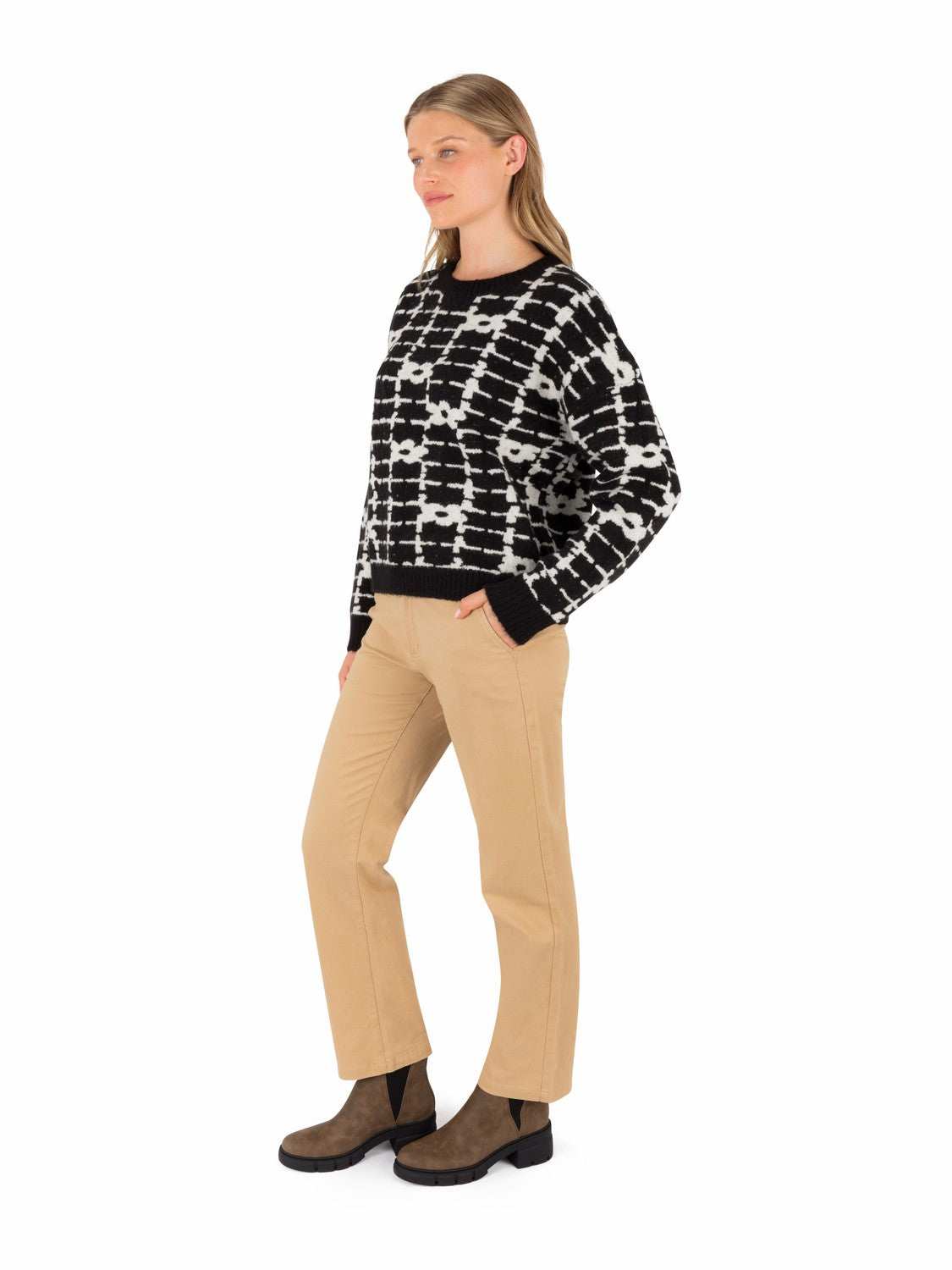 Daisy Trellis Sweater BLACK - Hurley