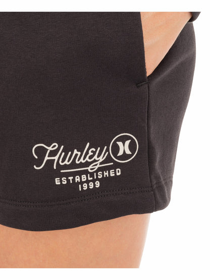 Surfbound Sweatshort Off Black - Hurley