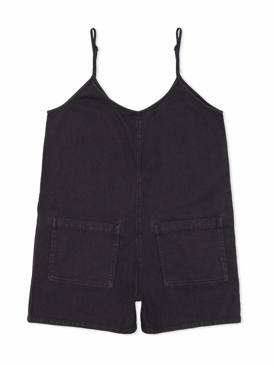 Wavy Days Romper Off Black - Hurley