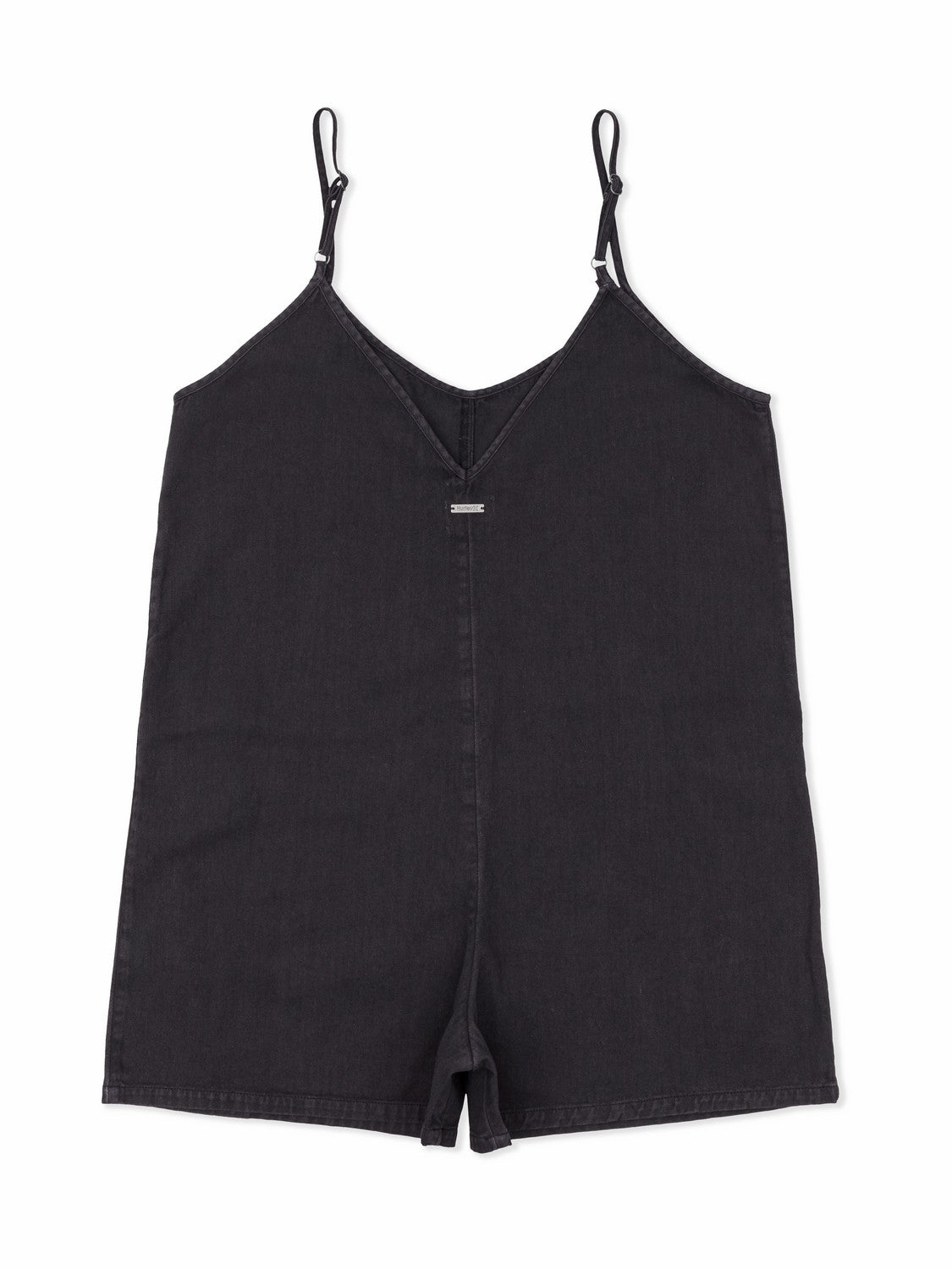 Wavy Days Romper Off Black - Hurley