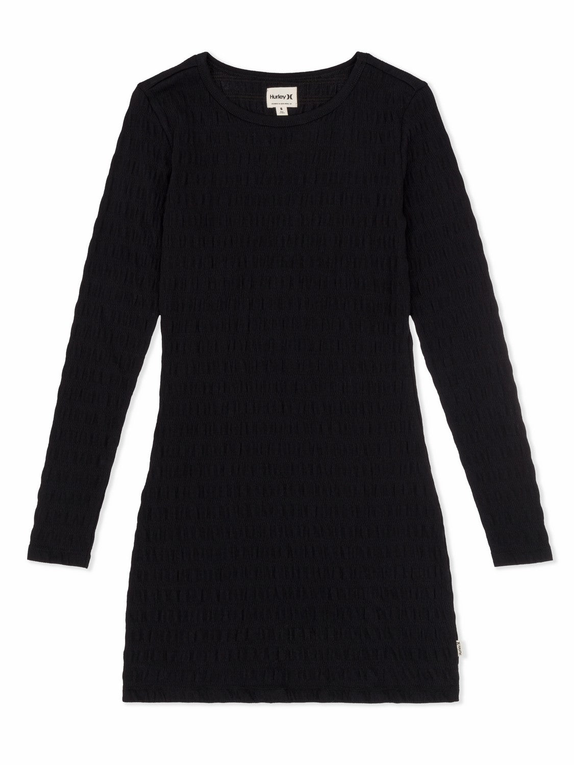 Whistler Long Sleeve Dress Black - Hurley