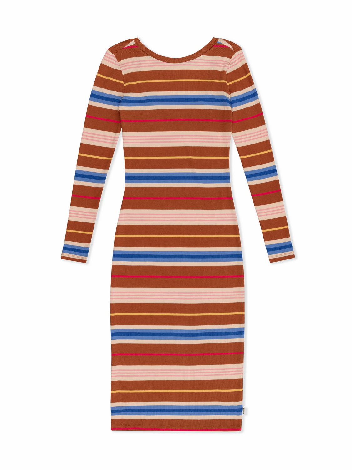 Just A Girl Long Sleeve Dress LEATHER BROWN - Hurley