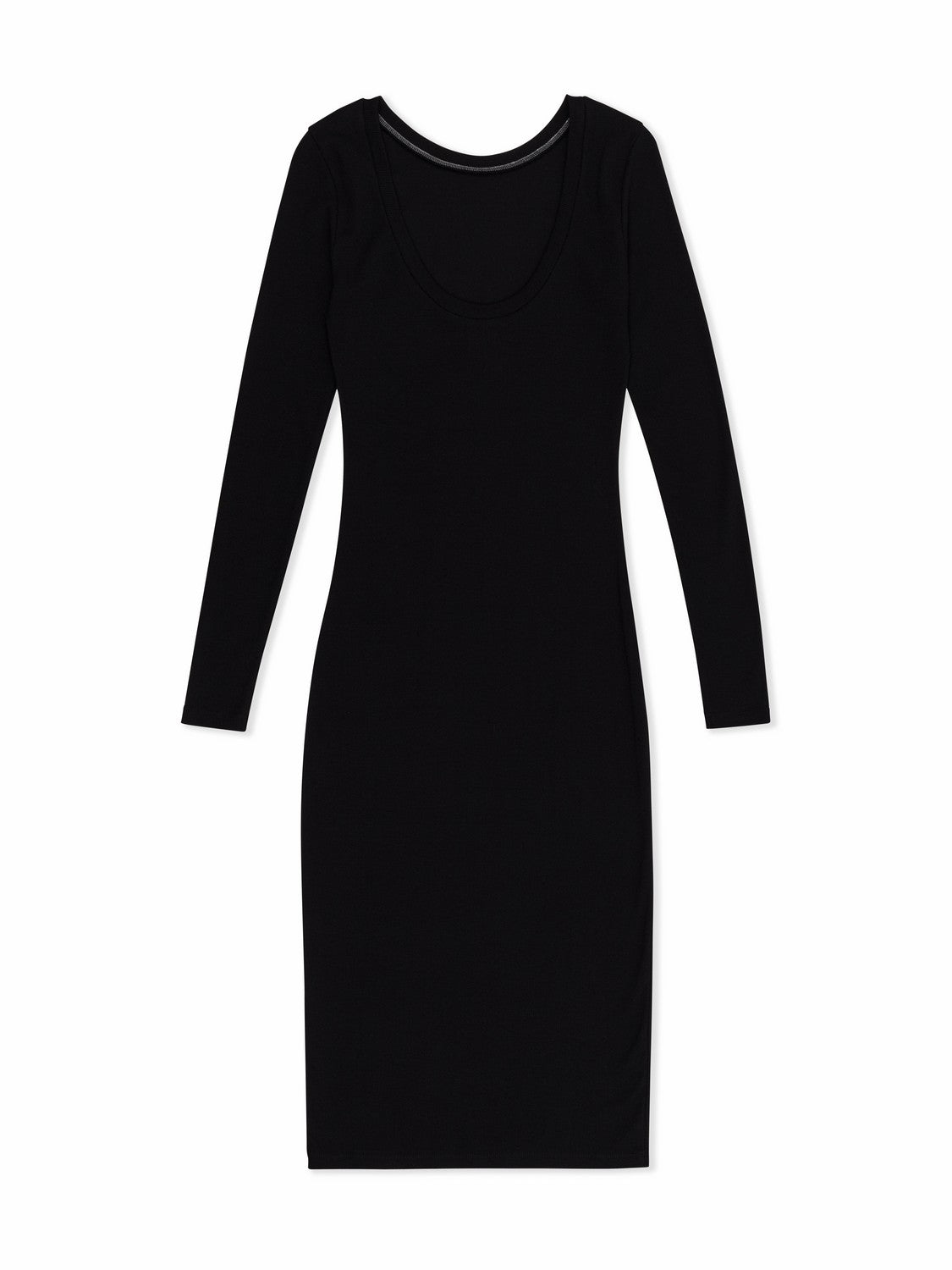 Just A Girl Long Sleeve Dress BLACK - Hurley