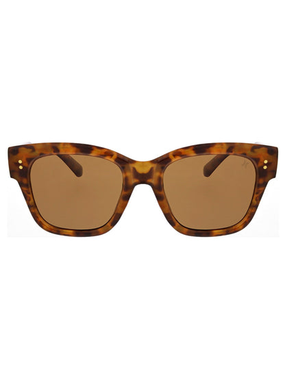 Morrisey Oversized Sunglasses Amber Demi - Hurley