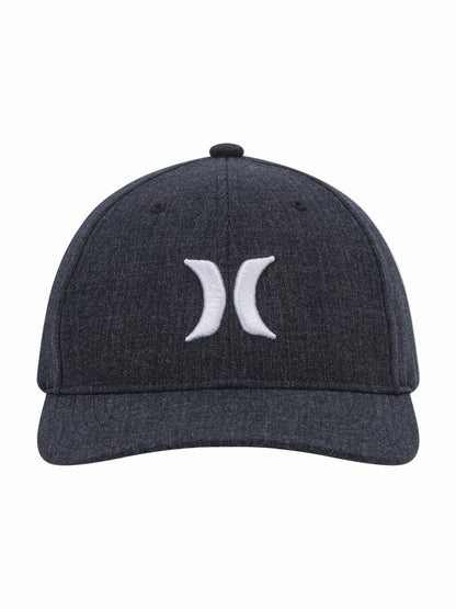 Icon Heather Stretch Fit Hat Navy - Hurley