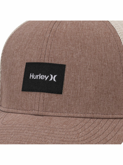 Warner Adjustable Trucker Hat Medium Brown - Hurley