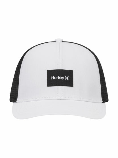 Warner Adjustable Trucker Hat White/Black - Hurley