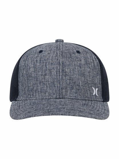 Icon Mini Mesh Stretch Fit Trucker Hat Navy - Hurley
