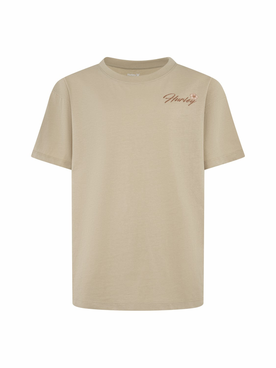 Girls' Oversized Graphic T-Shirt Playa Sand - Hurley