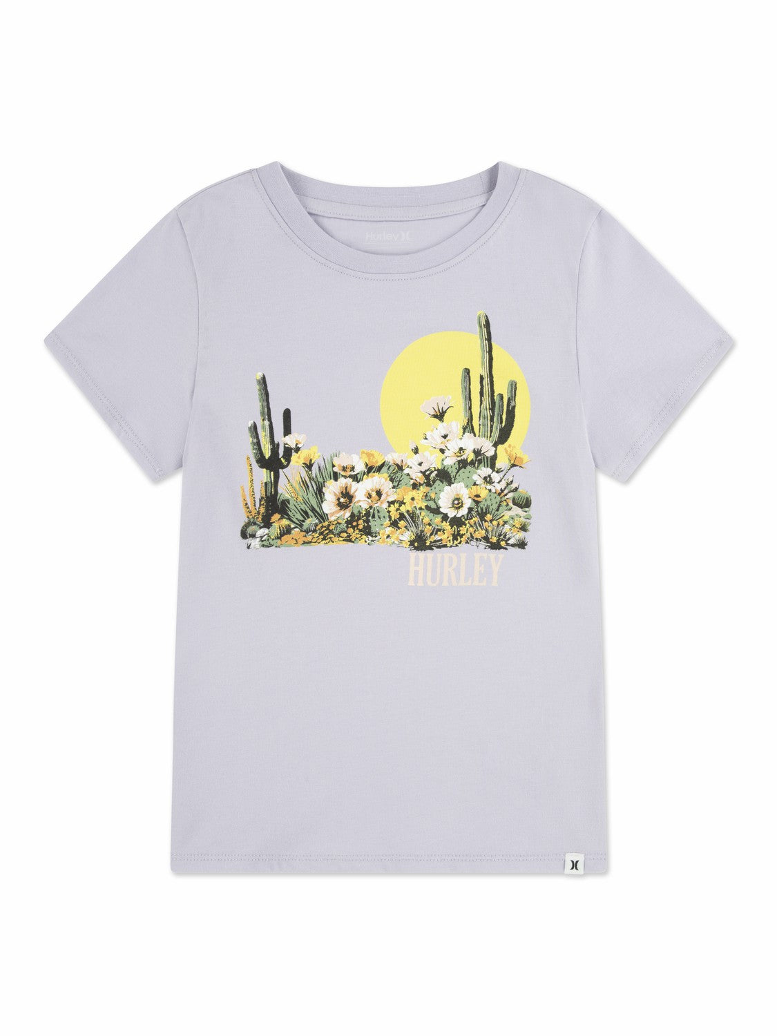 Girls' Graphic Baby T-Shirt Galactic Lilac - Hurley