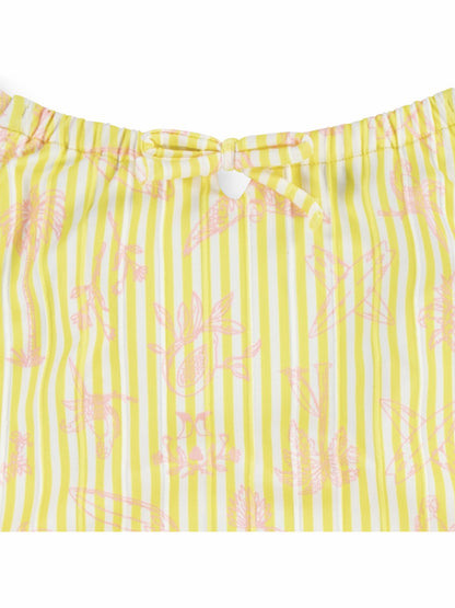 Girls' One Piece Swimsuit Lemon Sorbet - Hurley